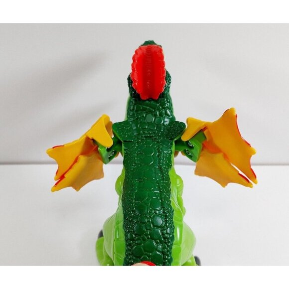 Imaginext Jurassic World Dilophosaurus Dinosaur 2018 Mattel Toy Figure Green - Picture 4 of 6